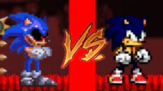 Semi Dark Sonic VS 2011X (Sprite animation android animation)