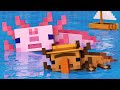 Squid Game vs Axolotl Life 3 - Minecraft Animation