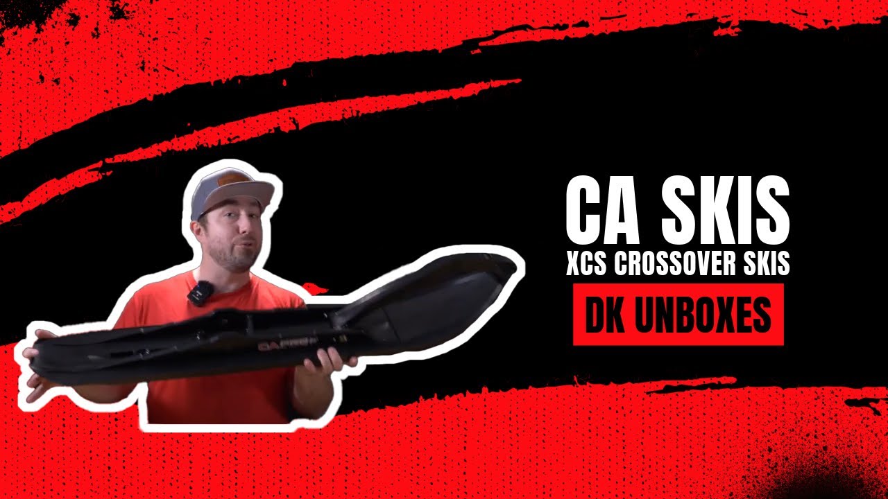 CA Skis XCS Crossover Skis | DK Unboxes