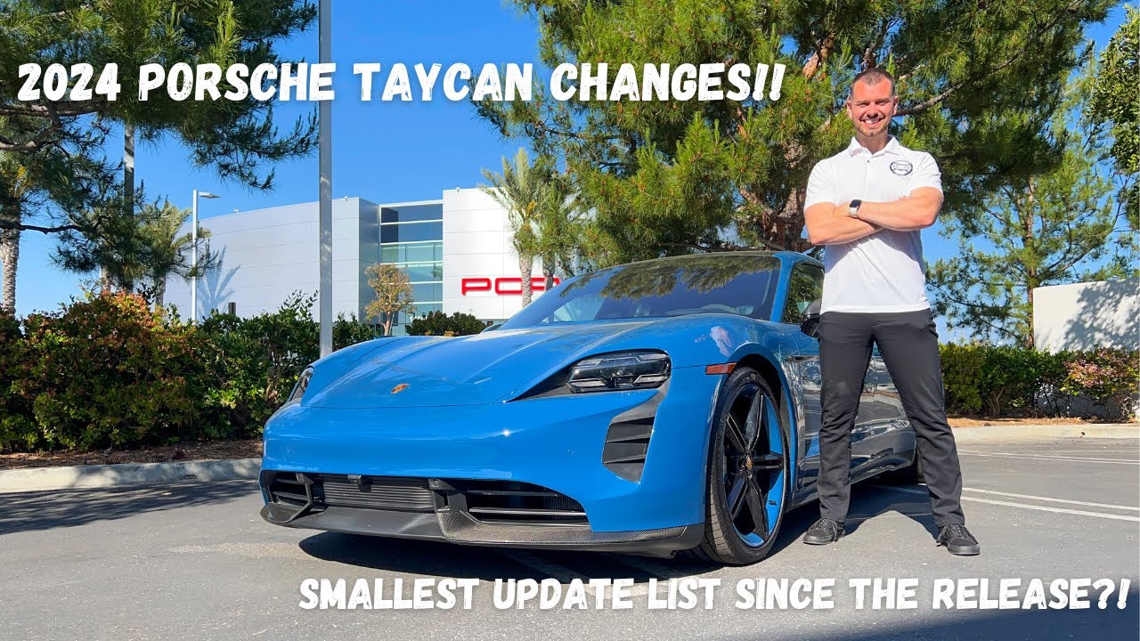 ⁣2024 Porsche Taycan: Breaking Down the Changes We Can Expect For the Upcoming Model Year!