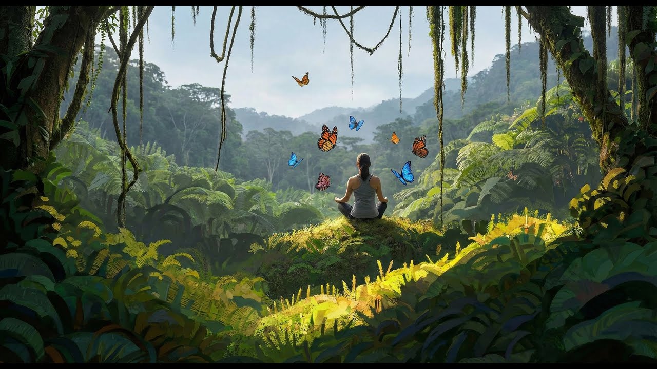 Whispering Forest Canopy 🌿 Nature Sounds for Deep Relaxation, Mindfulness & Stress Relief 