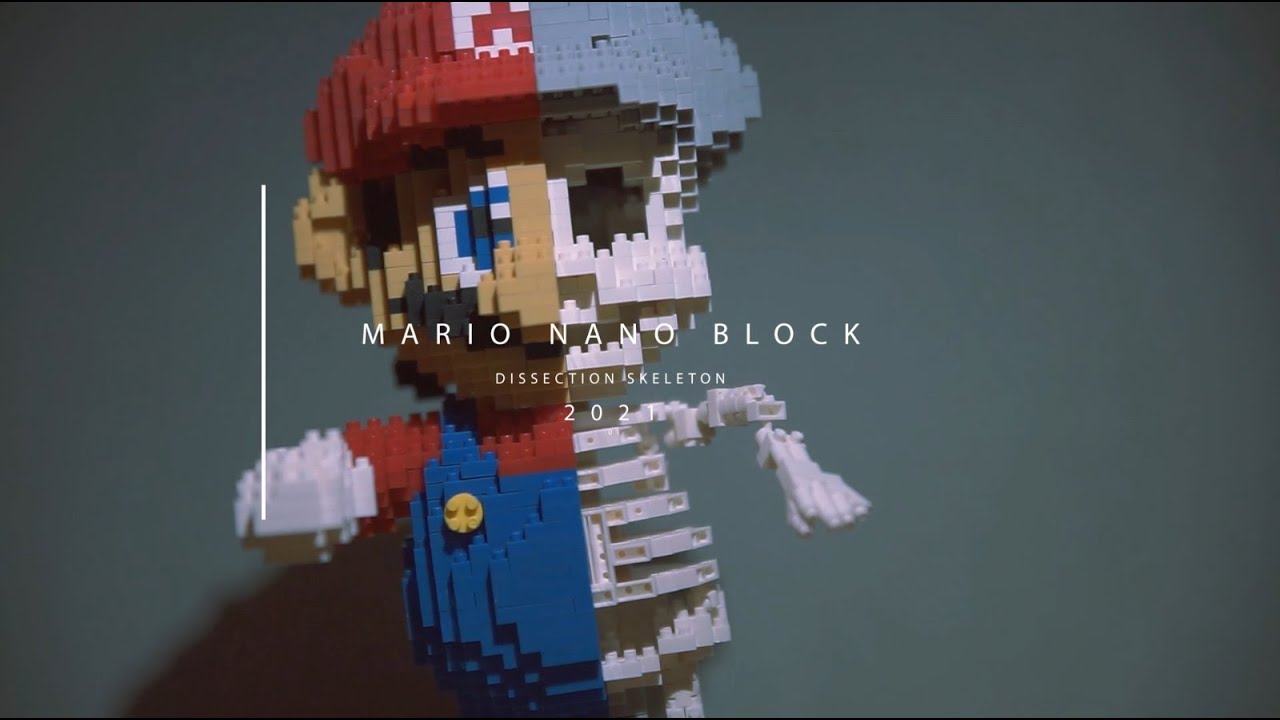 Zum basteln: Super mario Skelett Figur aus Nanobricks - China-Gadgets