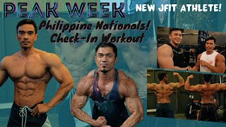 Peak Week Check-In Workout! | Philippine Nationals 2022