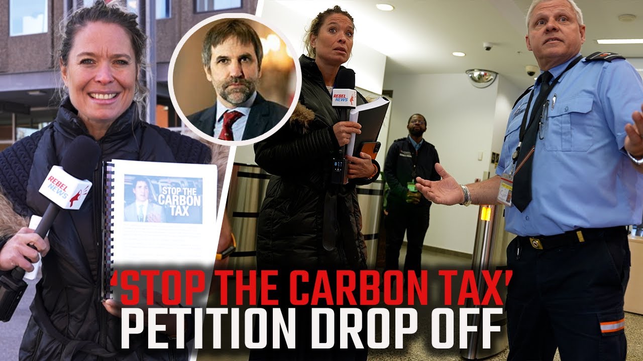 UNBELIEVABLE: Security locks the door on ‘Stop the Carbon Tax’ petition