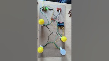 👉 “No Switch… Just TOUCH 😱💡//“Touch Sensor Lamp Control | TTP223