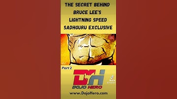 Bruce Lees Secret To Lightning Speed #short #martialarts #brucelee #mma #shorts