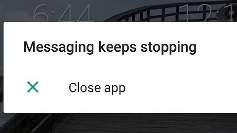 How To Fix Messages Keeps stopping problem 2024 | Messaging Keeps Stopping Android