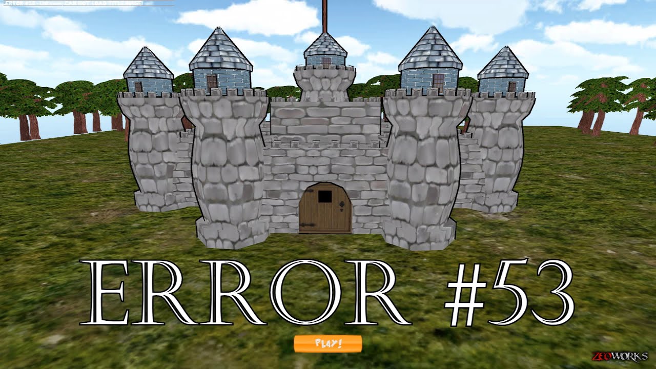 Walkthrough Error #53