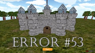Walkthrough Error #53 Wealth
