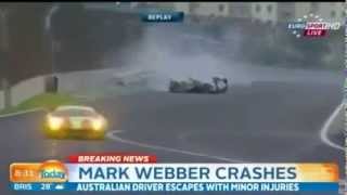 Mark Webber Crash - Wec 2014 Mark Webber Huge Crash