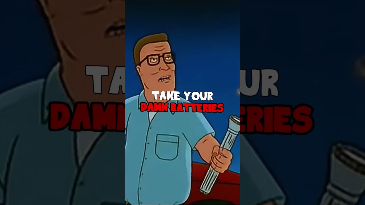 Hank Hill gets a lot of Batteries for Four Bucks 