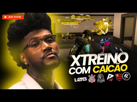 FREE FIRE AO VIVO - XTREINO PRÉ FINAL ALL IN EMULADOR - QUEM VAI SER O CAMPEÃO? #130k
