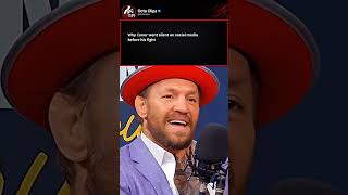 Why Conor went silent on social media before his fight | Conner McGregor #ufc #mma