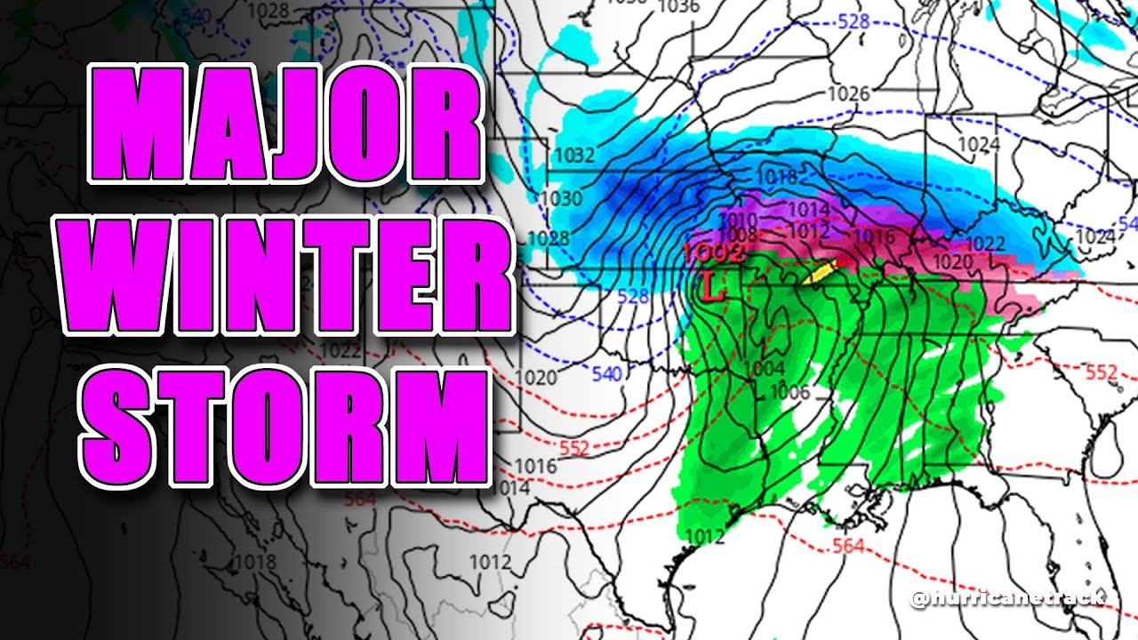 Major Winter Storm Ushers in Cold Air as 2025 Begins - YouTube