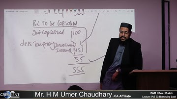 CAF 1 IAS-23 Revision lecture by Sir H.M Umer