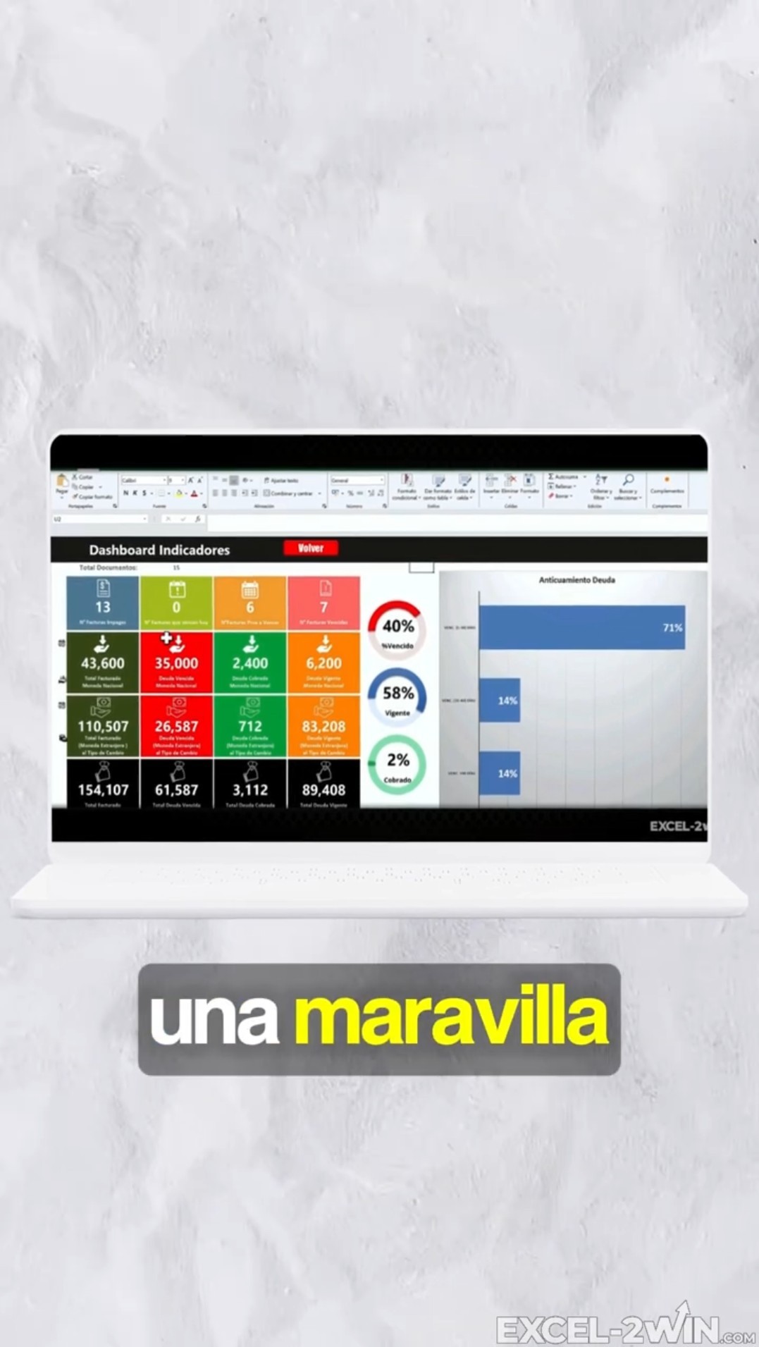 Convierte el caos en control con plantillas Excel
