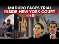 Watch LIVE: Outside New York Court As Maduro &amp; Wife Make First Appearance