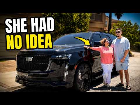He “Borrowed” His Mom’s Escalade… Then We Put 26s On It