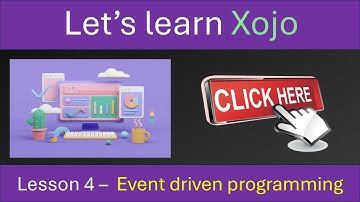 Lesson 4 - Event driven programming