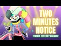 loganne two minutes notice cover  helluva boss  female ver