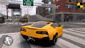 GTA 4 Crash Testing Real Car Mods Ep.1