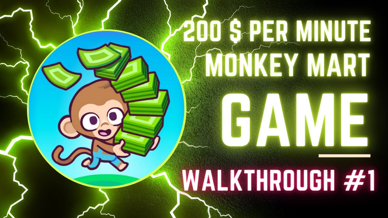 Game : monkey mart!! #monkeymart #poki#fyp #games#sponserme