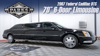 2007 Federal Coach Cadillac DTS 70" 6-Door Limousine (7U550031)