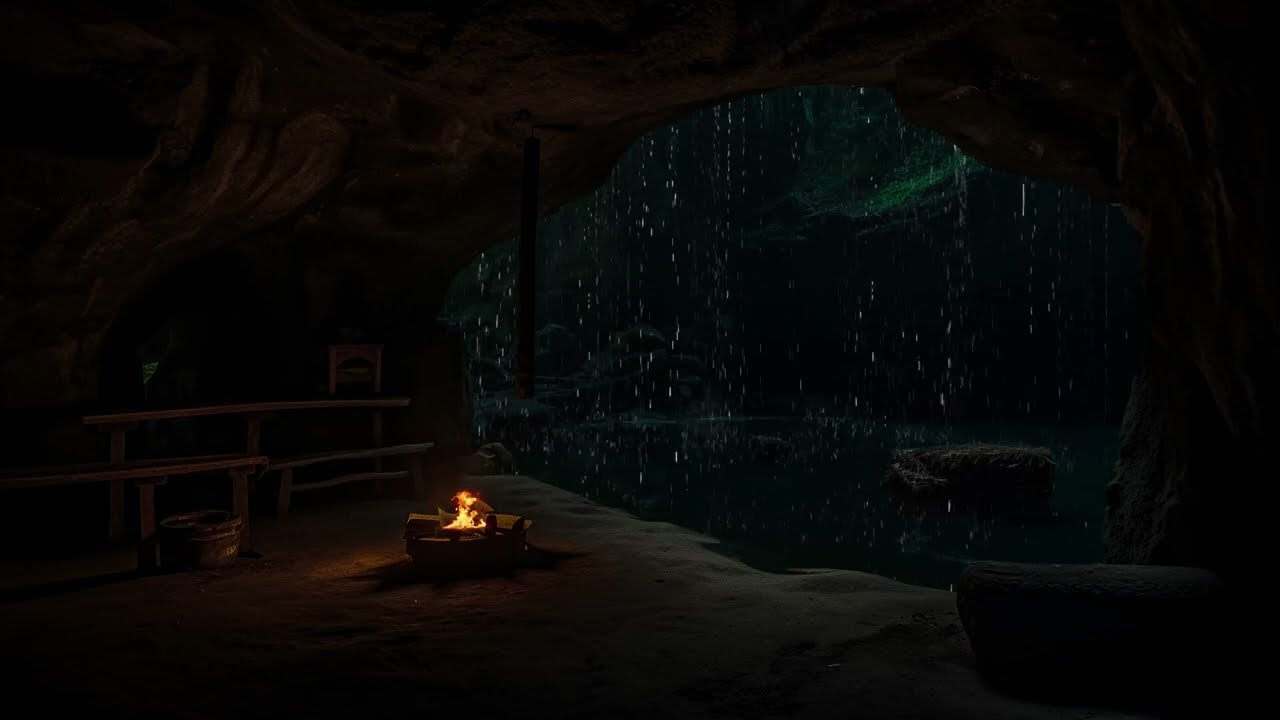🎵 Escapadas Aconchegantes Em Cavernas: Onde Os Dias Chuvosos Se Transformam Em Aventuras Serenas 😴