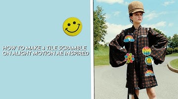 HOW TO MAKE 4 TILE SCRAMBLE ON ALIGHT MOTION AE INSPIRED || IG @MBBGLAMS