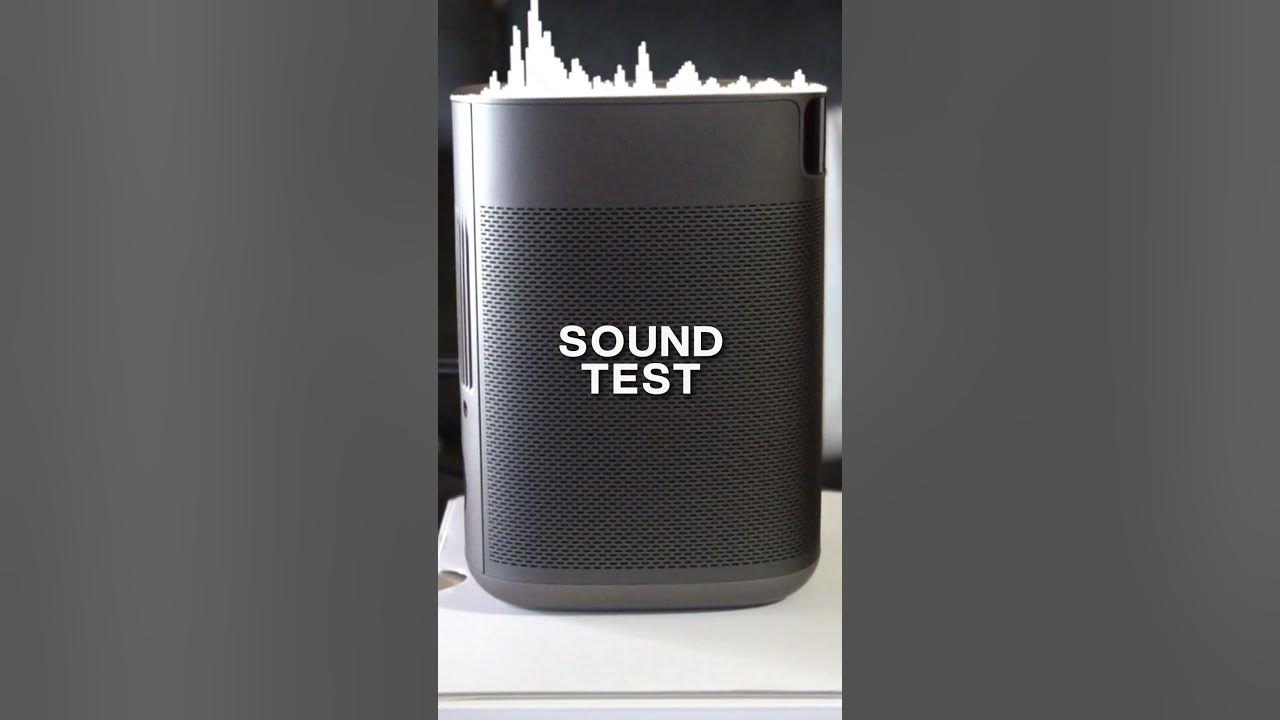 Why choose a soundbar when your projector can produce such loud audio? YouTube