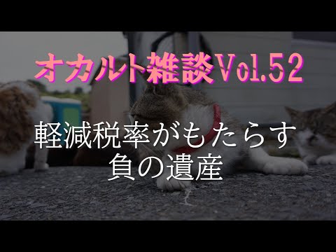 軽減税率がもたらす負の遺産 -オカルト雑談Vol.52