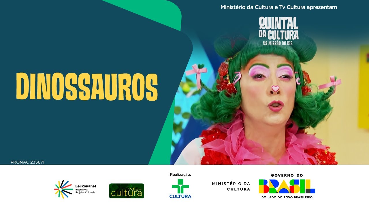 MISSÃO DO DIA | DINOSSAUROS | QUINTAL DA CULTURA
