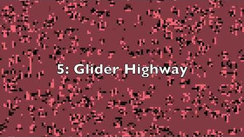 12 Unique Cellular Automata generated using a Genetic Algorithm