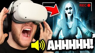 GHOST HUNTING in VR is TERRIFYING... (Phasmophobia)