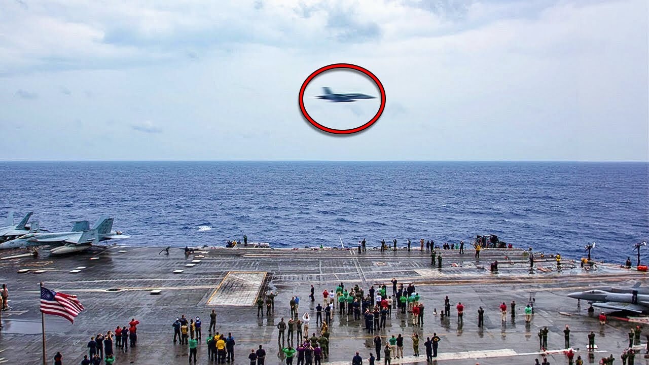 A Russian SPY PLANE Flies Above a US Aircraft Carrier, Then THIS Happened
