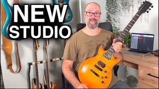 New Studio Guitar Tour - (I finally got a bass)