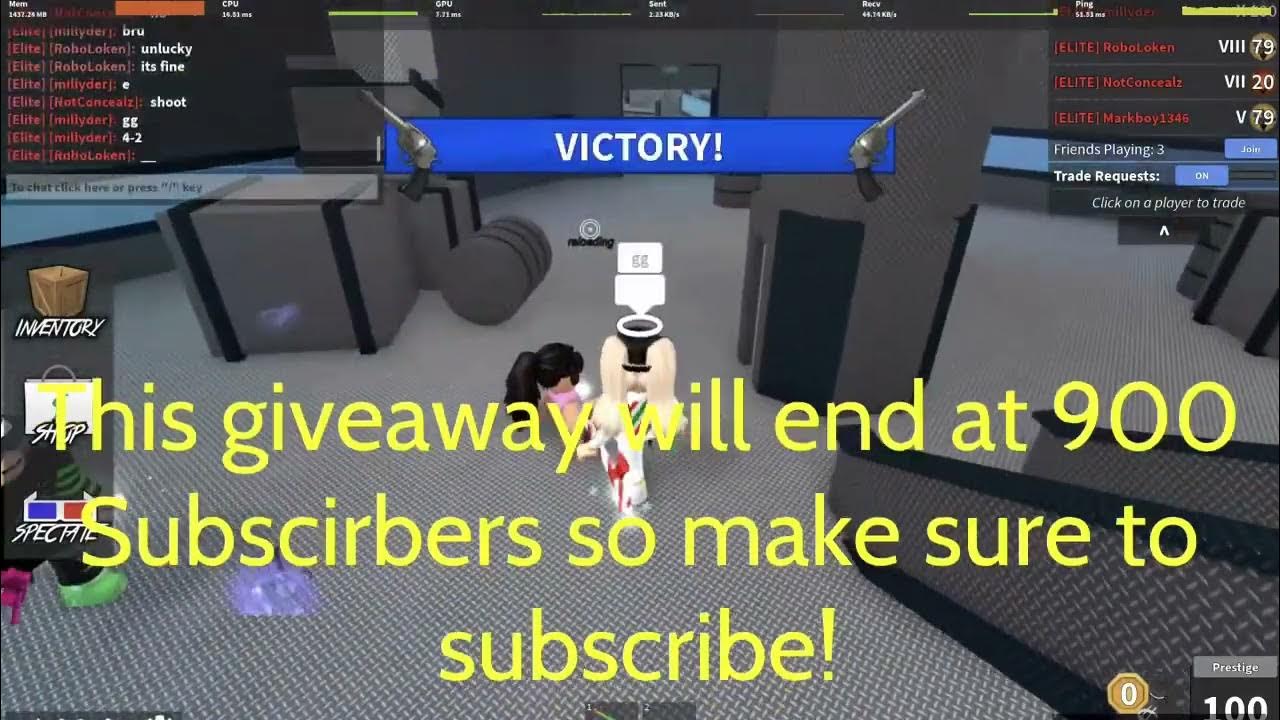 (Mm2) chroma candle flame giveaway(ends at 900 subs on my main channel