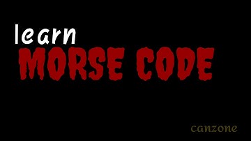 learn MORSE code -2 #morsecode #communication #survival