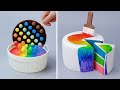 Top Fantastic Rainbow Cake Decorating Ideas | Amazing Colorful Cake Decorating Compilation