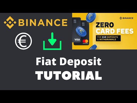 How to Deposit Money on Binance with Credit Card (Visa/Master Card) ✅ Quick Tutorial