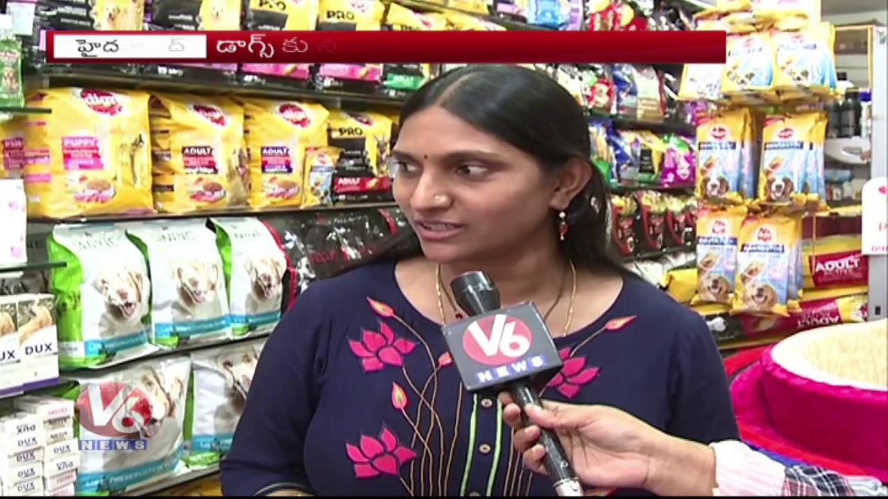 All Varieties Of Foods Available For Pet Dogs In Hyderabad City | V6