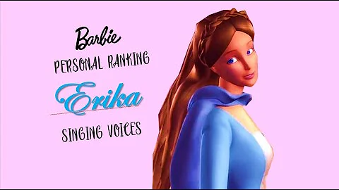 Barbie Ranking | Erika's Voices