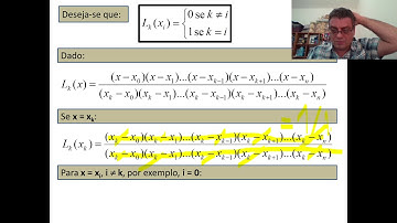Curso Cálculo Numérico - Modulo 05 - Aula 05 - Interpolação pela forma de Lagrange