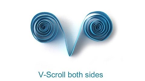 How to make: V-SCROLL both sides (F-302)