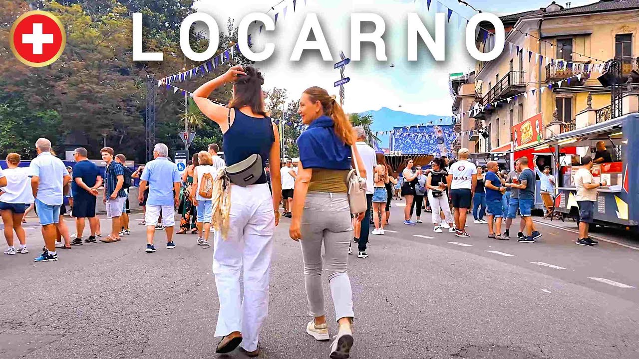LOCARNO, SWITZERLAND 🇨🇭: Walking Tour & Moon and Stars Festival 🌙🌟