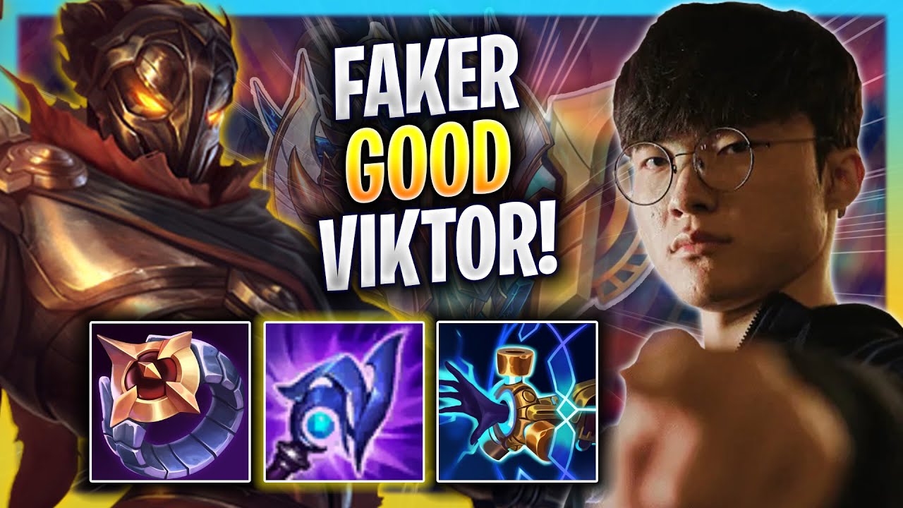 FAKER IS SO GOOD WITH VIKTOR! - T1 Faker Plays Viktor MID vs Zoe ...