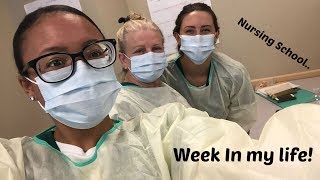 A Week In The Life of A Nursing Student!