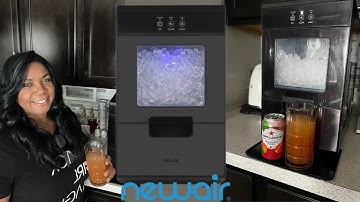 MUST WATCH!👀PERFECT NUGGET ICE IN 1 HOUR!! NEWAIR COUNTERTOP 44LB NIM044BS00|A MUST HAVE FOR SUMMER!
