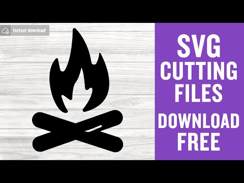 Campfire Svg Free Cutting Files for Silhouette Free Download