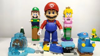 "Frosty Adventures Unboxed: LEGO Mario Frozen Extension Map Delivers Chill Thrills!"